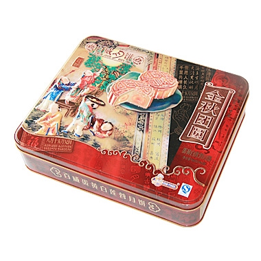 大连百威月饼 金秋团圆500g团购