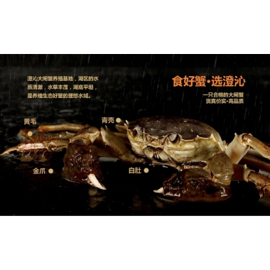 大连阳澄蟹礼卡1088团购