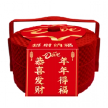 大连德芙 芙悦团圆 双层提篮团购